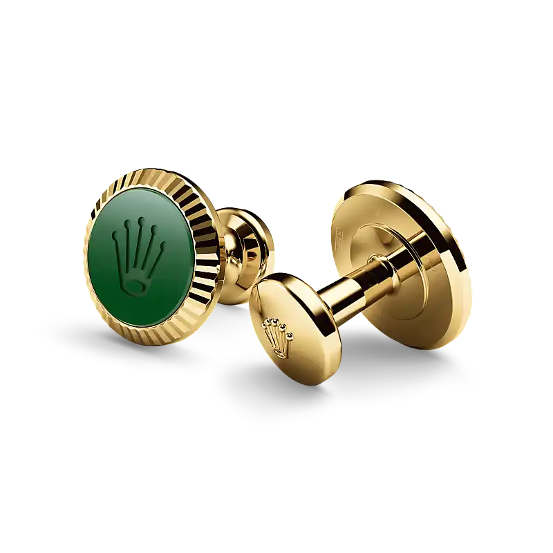 Rolex ‘Fluted’ cufflinks