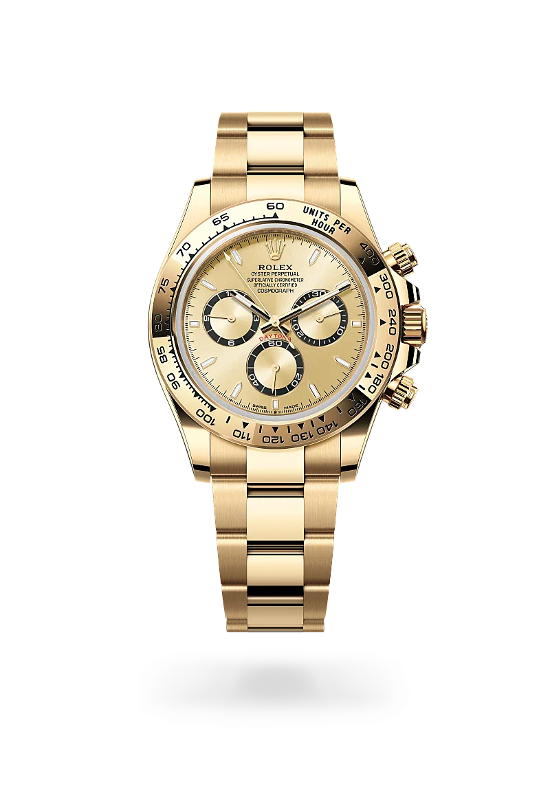 Rolex Cosmograph Daytona in 18 ct yellow gold, M126508-0005 - IJL Since 1937