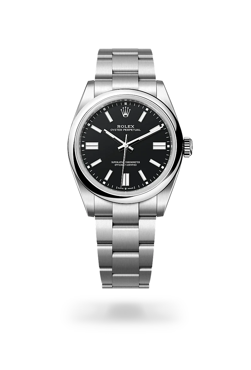 Rolex Oyster Perpetual in Oystersteel, M134300-0008 - IJL Since 1937