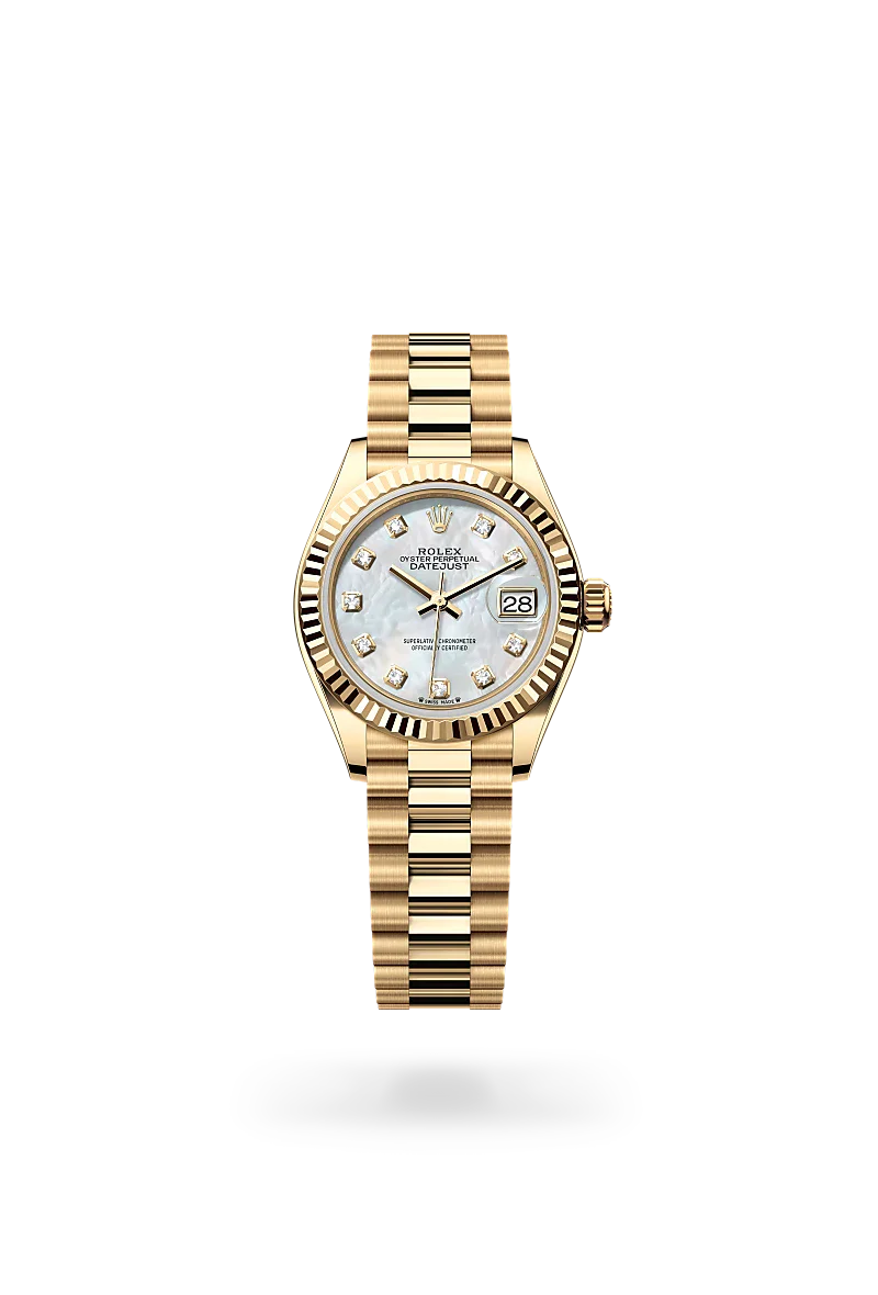 Rolex Lady-Datejust in 18 ct yellow gold, M279178-0025 - IJL Since 1937
