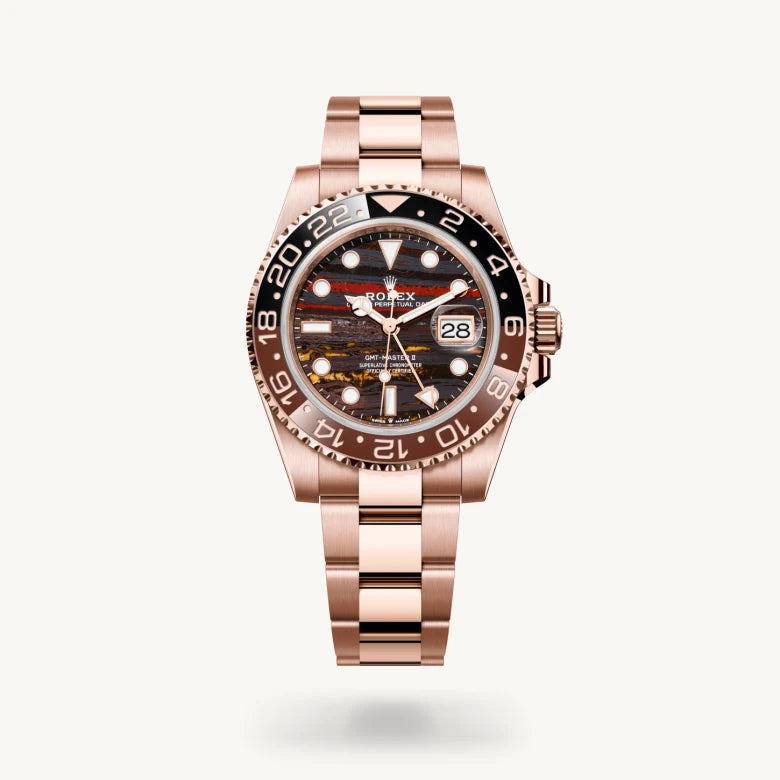 Rolex GMT-Master II in 18 ct Everose gold, M126715CHNR-0002 | IJL