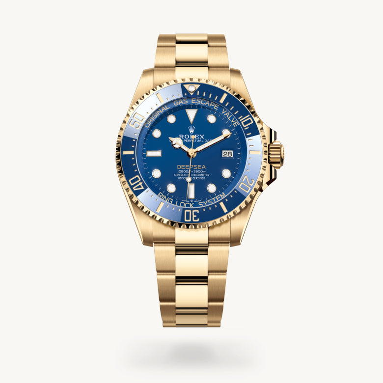 Rolex Deepsea in 18 ct yellow gold, M136668LB-0001 | IJL Since 1937