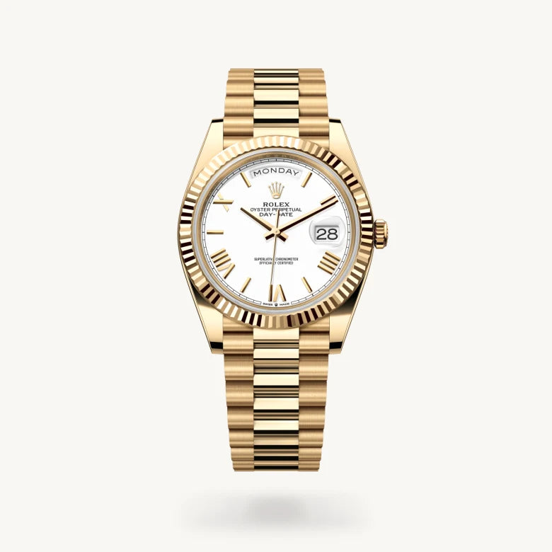 Rolex Day-Date in 18 ct yellow gold, M228238-0042 | IJL Since 1937