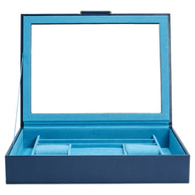 WOLF Sophia Jewellery Box Indigo