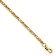 14K Gold Filled 6.5" Rolo Bracelet with 1" Extender