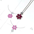 2.56 Crimson Red Ruby Custom Necklace