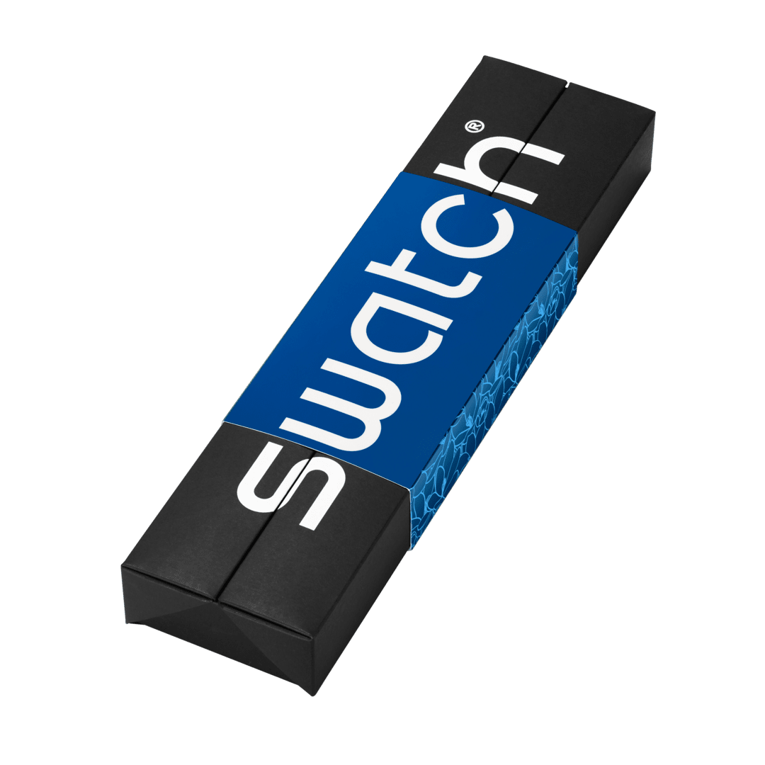 Swatch Watch Blue Petal Promise 33mm