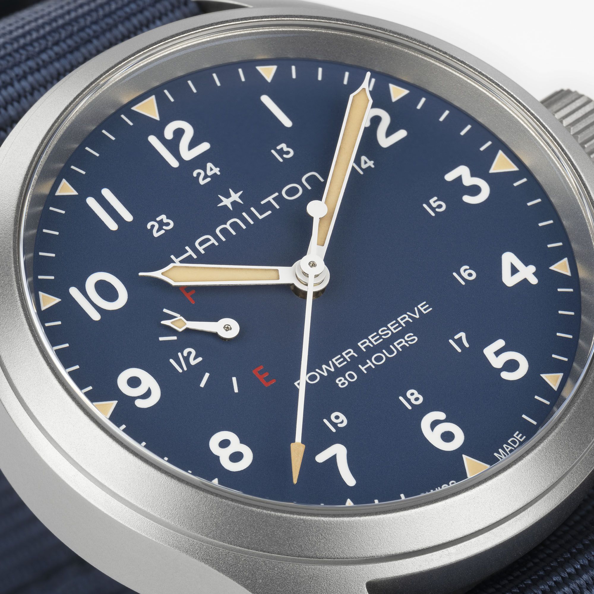 Hamilton Khaki Field Power Reserve Wheel