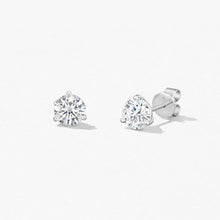 Hearts On Fire Three-Prong Stud Earrings