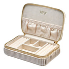 WOLF Bella Jewellery Zip Case Bone