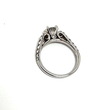 19KW Eng Rg Oval LGD 1.01 G-J/VS Diatw =0.48ct RNG SZ. 6.5