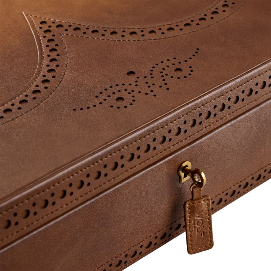 WOLF Brogue 10pc Watch Box
