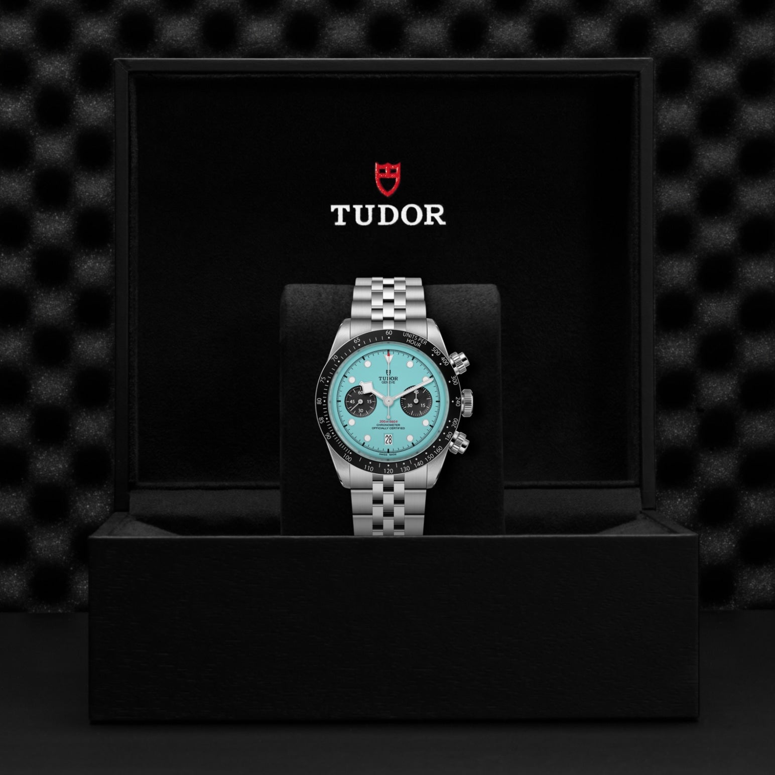 TUDOR Black Bay Chrono "Flamingo Blue"