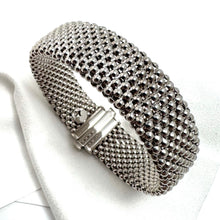 14KW Fancy Link 17mm wide Bracelet 7.5-Inch