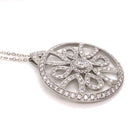 Concentric Love Circle Custom Necklace