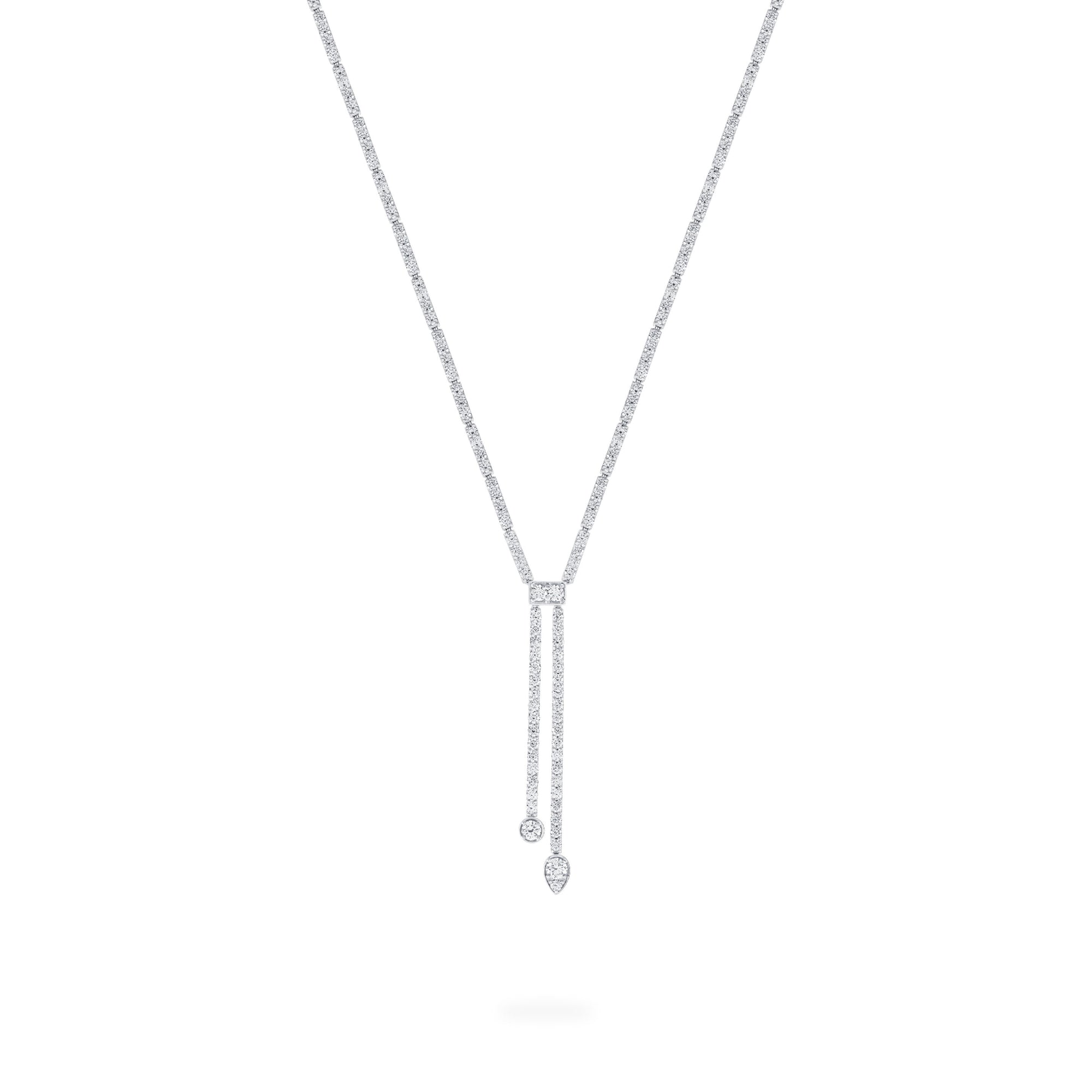 Birks Splash Diamond Lariat Necklace