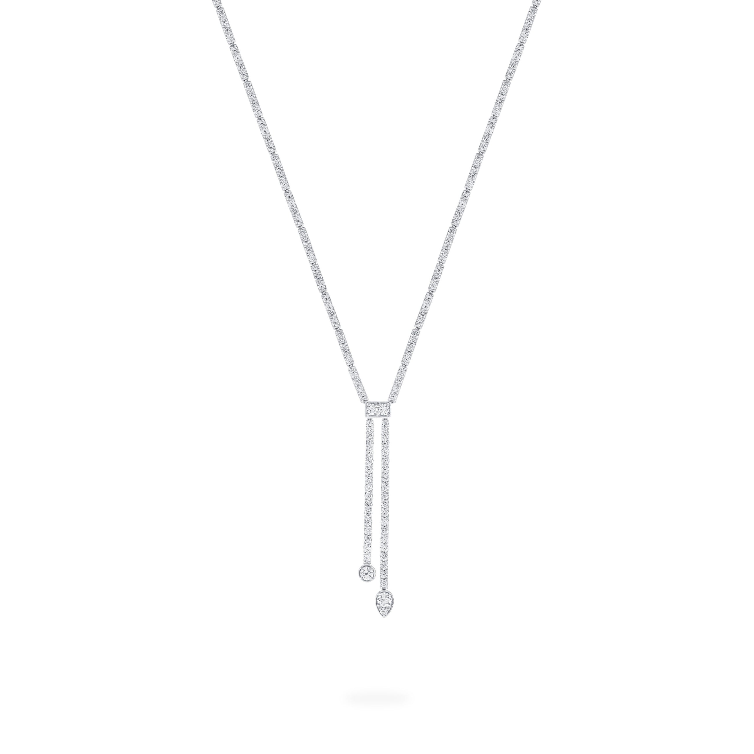 Birks Splash Diamond Lariat Necklace