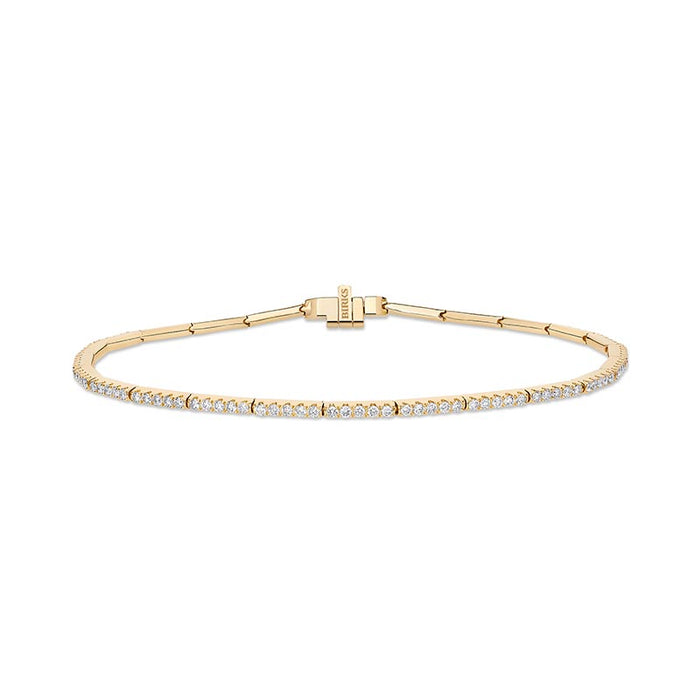 Birks Rosée du Matin 18KW Diamond Line Bracelet