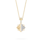 Birks Muse Guilloche Gold Necklace
