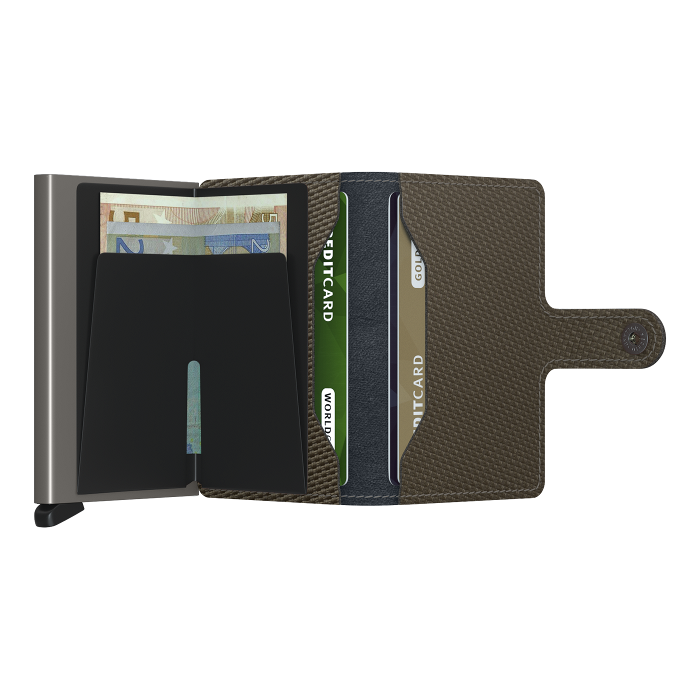 Secrid Miniwallet Carbon Khaki
