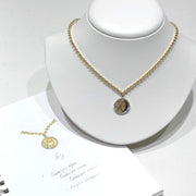 "Good Night Moon" Pendant & Chain