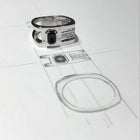 7x5 Onyx Enigma Custom Ring