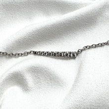 14K White Gold Maple Leaf Diamond Icicle Bracelet 7.5-Inch