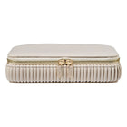 WOLF Bella Jewellery Zip Case Bone
