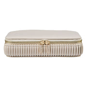 WOLF Bella Jewellery Zip Case Bone