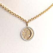 "Good Night Moon" Pendant & Chain