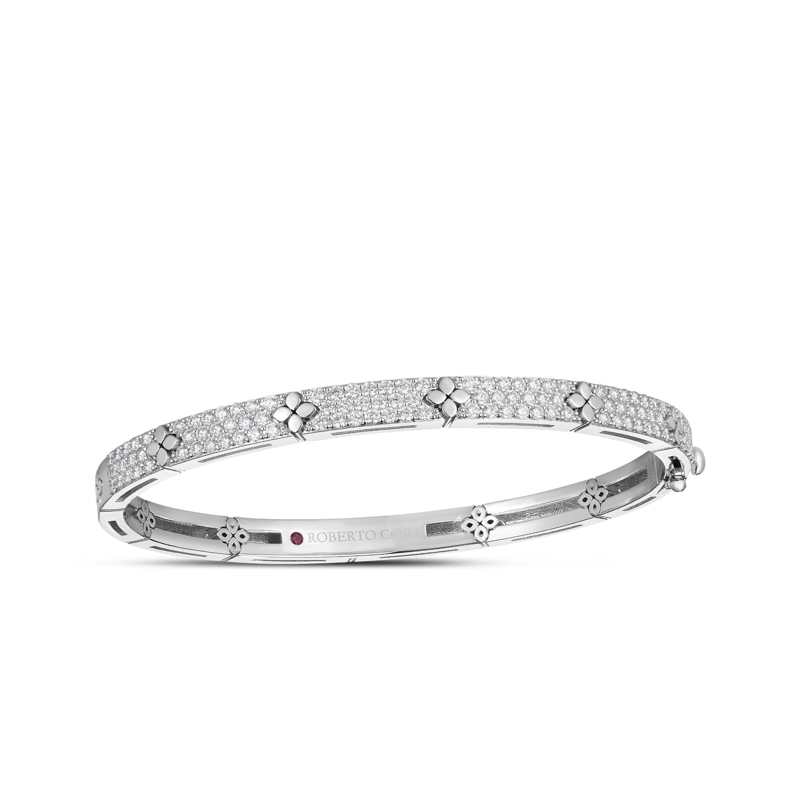 Roberto Coin Love In Verona Diamond Bangle