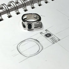 7x5 Onyx Enigma Custom Ring