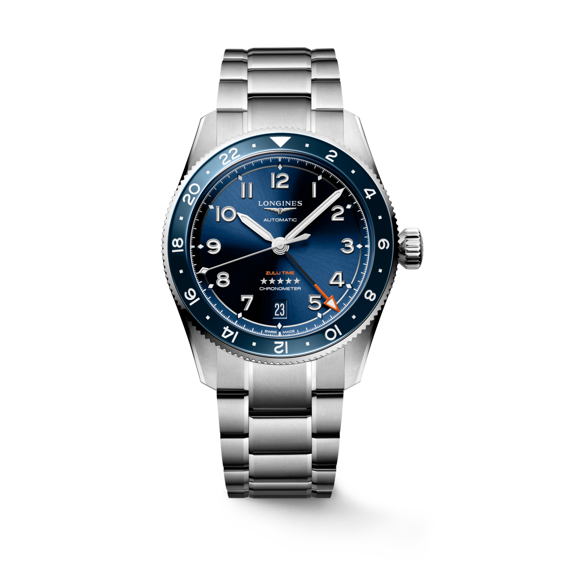 Longines Spirit Zulu Time 39mm