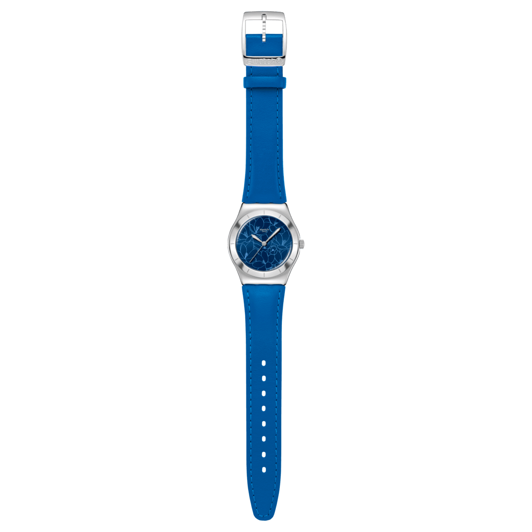 Swatch Watch Blue Petal Promise 33mm