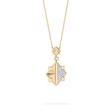 Birks Muse Guilloche Gold Necklace