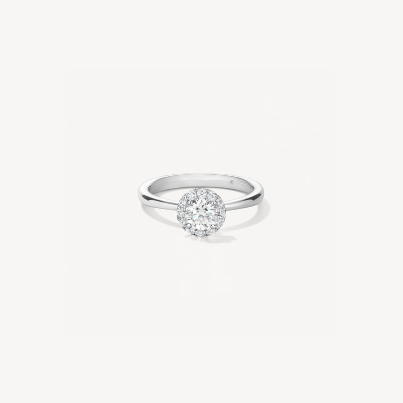 Hearts On Fire Vela Halo Ring