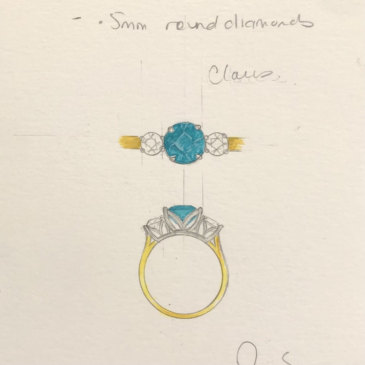 My custom designed, nature-inspired ring! : r/EngagementRings