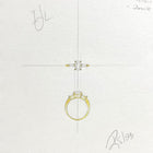 1.01 Yellow Radiance Custom Ring