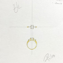 1.01 Yellow Radiance Custom Ring