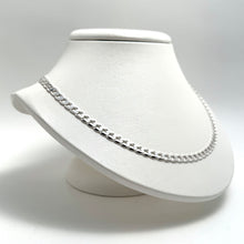 Silver 20 Inch Solid 6.1mm Open Link Necklace