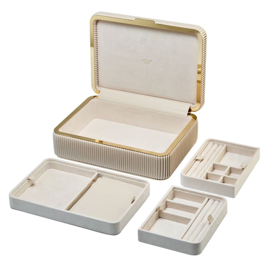 WOLF Bella Medium Jewel Box Bone