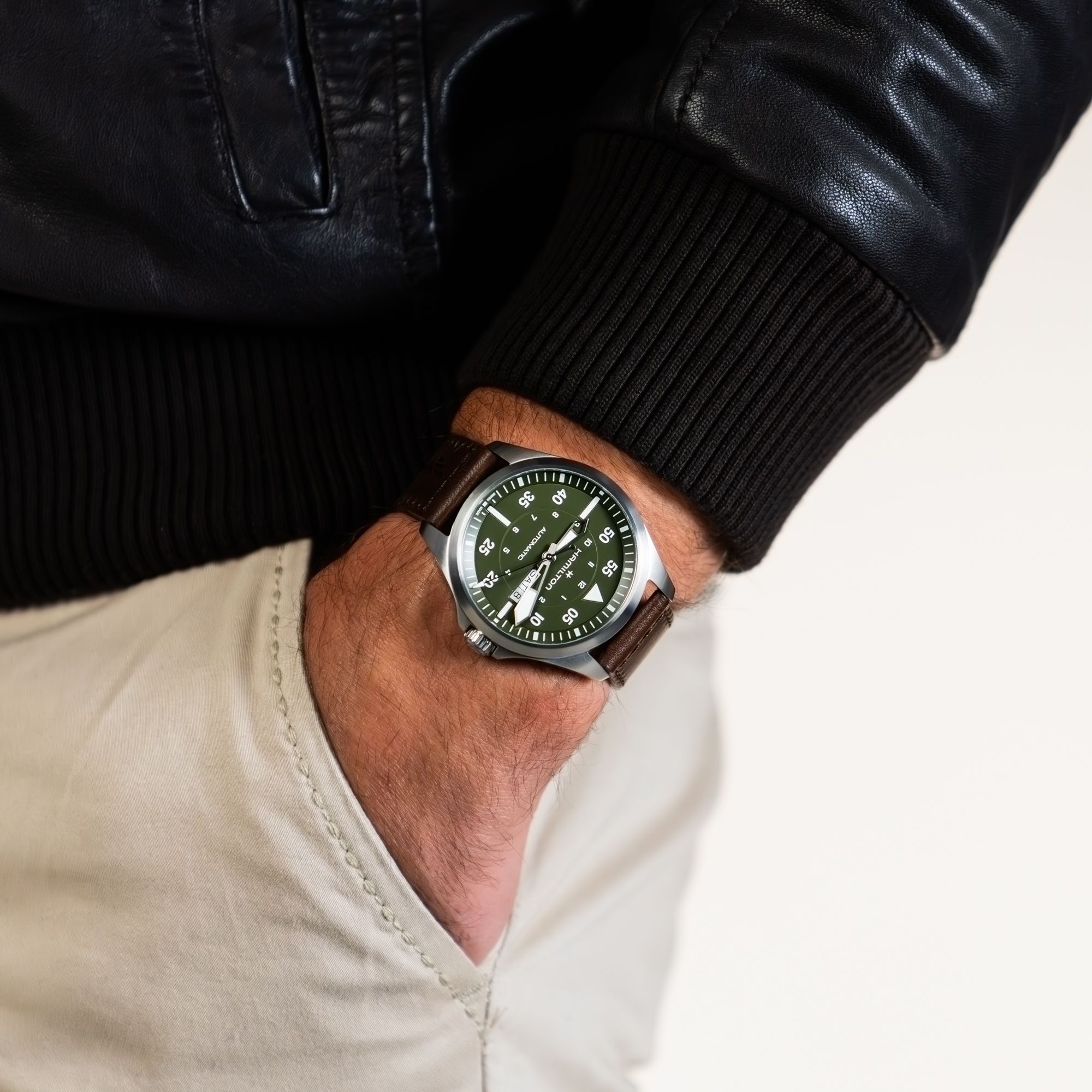 Hamilton Khaki Aviation Pilot Day/Date Auto