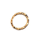 18K Rose Gold Diamond Band 0.44ctw Size Size 6.25