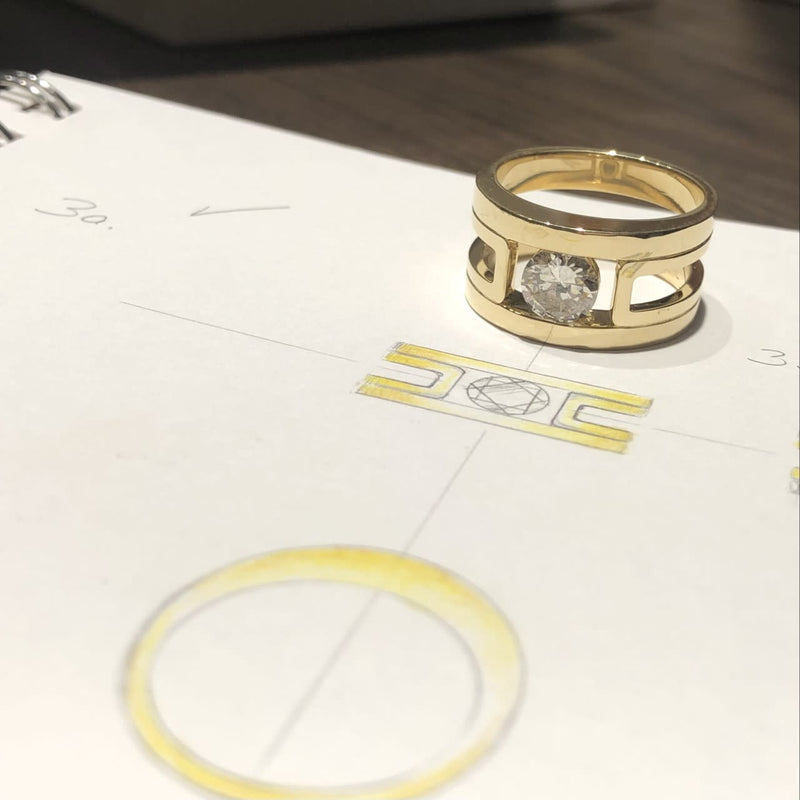 1.22 Purely Golden Custom Ring