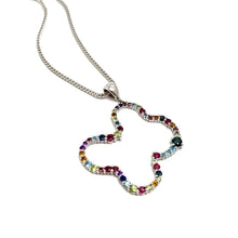 Custom Design Rainbow Pendant & Chain