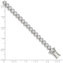 Sterling Silver CZ Tennis Bracelet