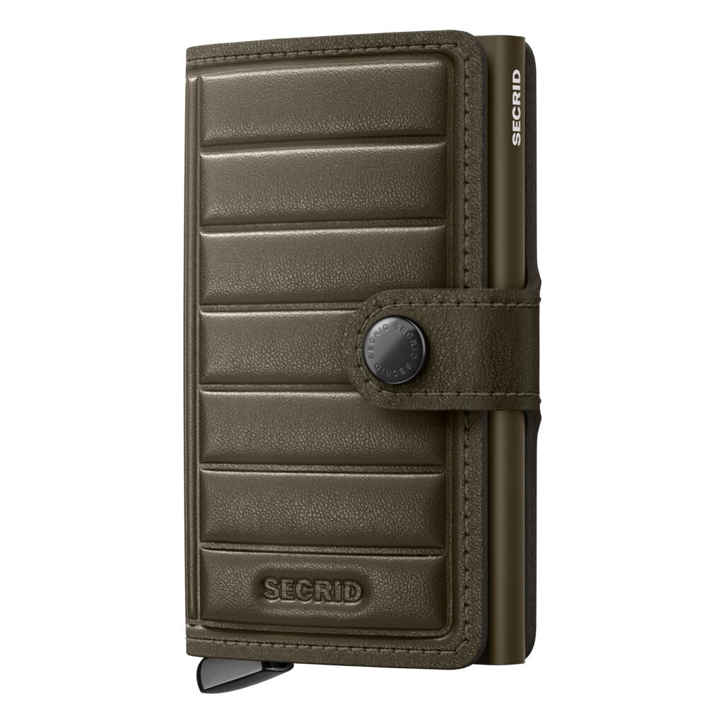 Secrid Miniwallet+ Embossed Lines Cedar