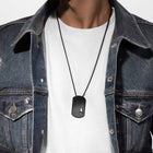 Messika Move Titanium Black Pendant Necklace
