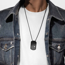 Messika Move Titanium Black Pendant Necklace