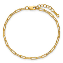 14K Gold Filled 6.5" Paperclip Bracelet (2.5mm)
